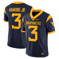 West Virginia Mountaineers Navy jersey – view 2