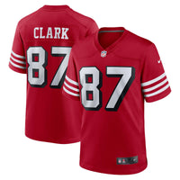 San Francisco 49ers Dwight Clark Scarlet jersey – view 2