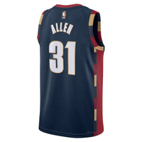 Cleveland Cavaliers Jarrett Allen - Navy jersey – view 4