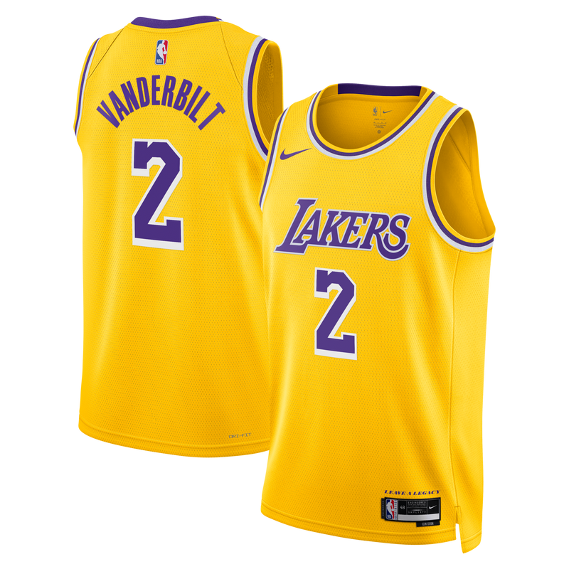 Los Angeles Lakers Gold jersey – view 1