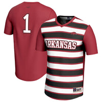 Arkansas Razorbacks Lightweight Soccer Cardinal jersey – view 1