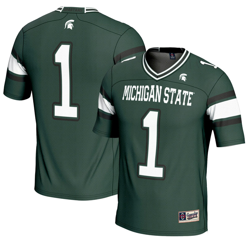 Michigan State Spartans Green jersey – view 1