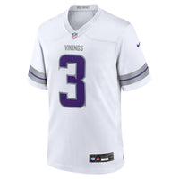 Minnesota Vikings Jordan Addison White jersey – view 3
