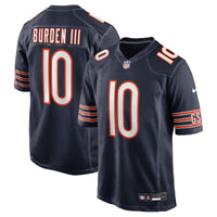 Chicago Bears Luther Burden III Navy jersey – view 1