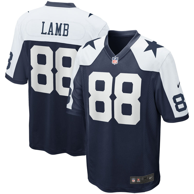 Dallas Cowboys CeeDee Lamb Navy jersey – view 1