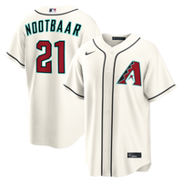 Arizona Diamondbacks Lars Nootbaar Cream jersey – view 2