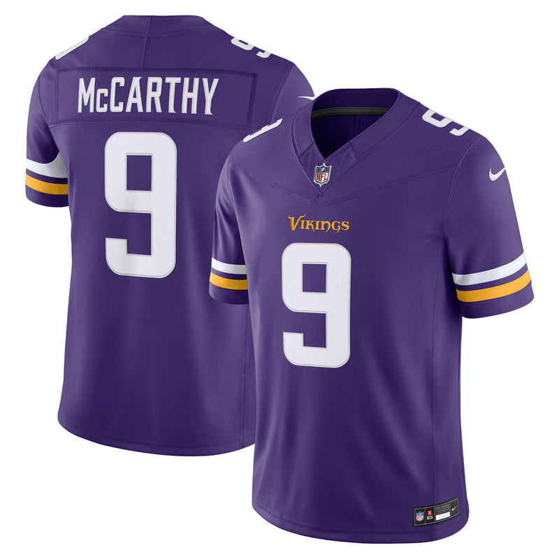 Minnesota Vikings J.J. McCarthy Purple jersey – view 1