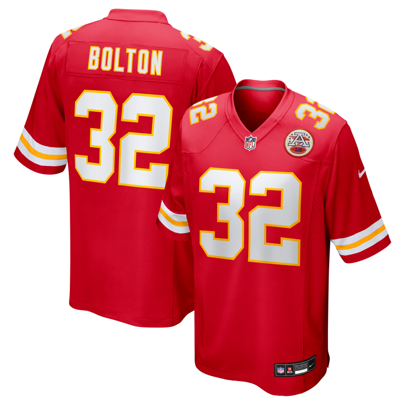 Kansas City Chiefs Nick Bolton Red jersey – view 1