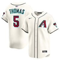 Arizona Diamondbacks Alek Thomas Cream jersey – view 2