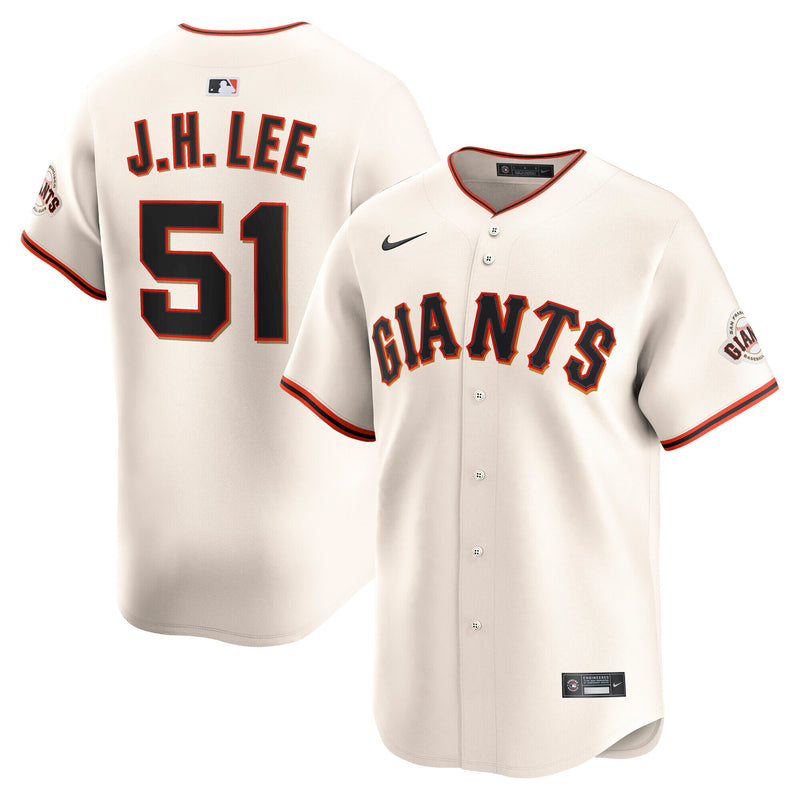 San Francisco Giants Jung Hoo Lee Cream jersey – view 1