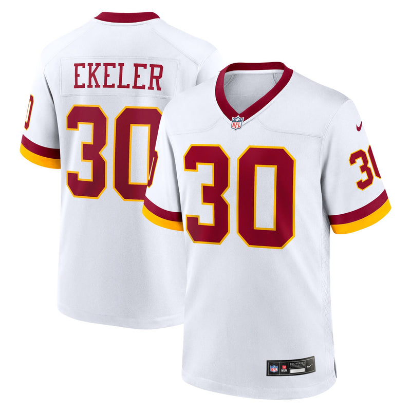 Washington Commanders Austin Ekeler White jersey – view 1