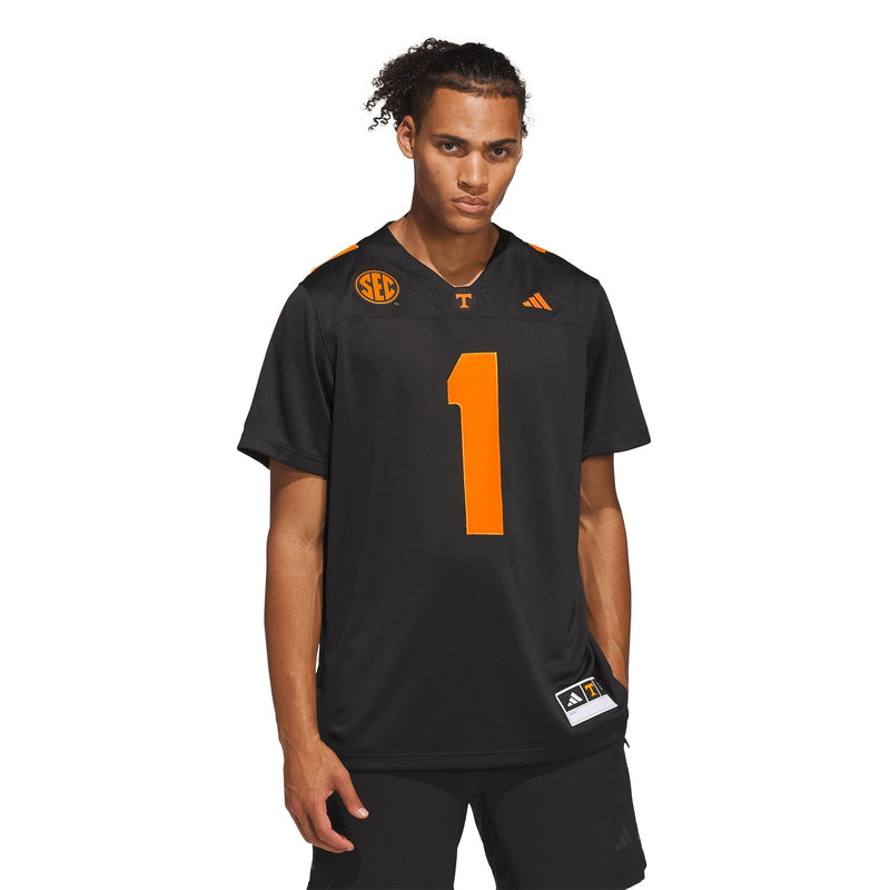 adidas Tennessee Volunteers Black jersey – view 1