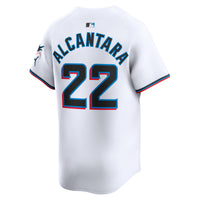 Miami Marlins Sandy Alcantara White jersey – view 4