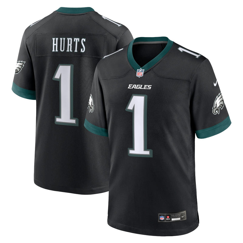 Philadelphia Eagles Jalen Hurts Black jersey – view 1
