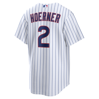 Chicago Cubs Nico Hoerner White jersey – view 4
