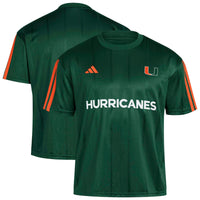 Miami Hurricanes adidas Green jersey – view 1