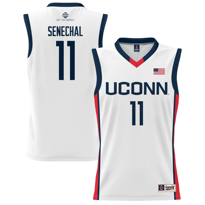 UConn Huskies White jersey – view 1