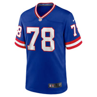 New York Giants Andrew Thomas Royal jersey – view 3