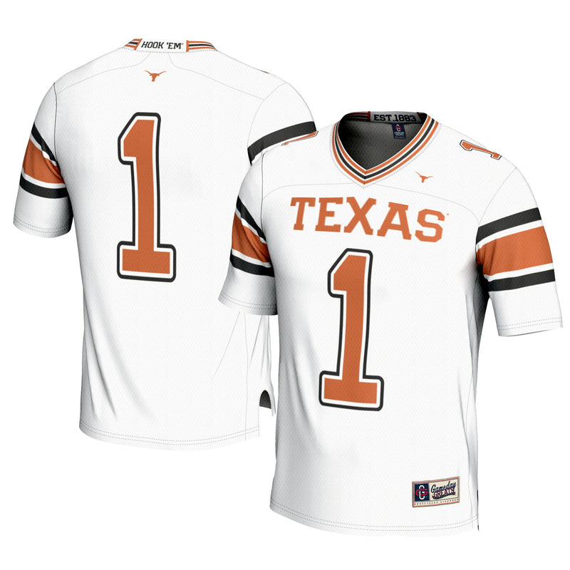 Texas Longhorns White jersey – view 1