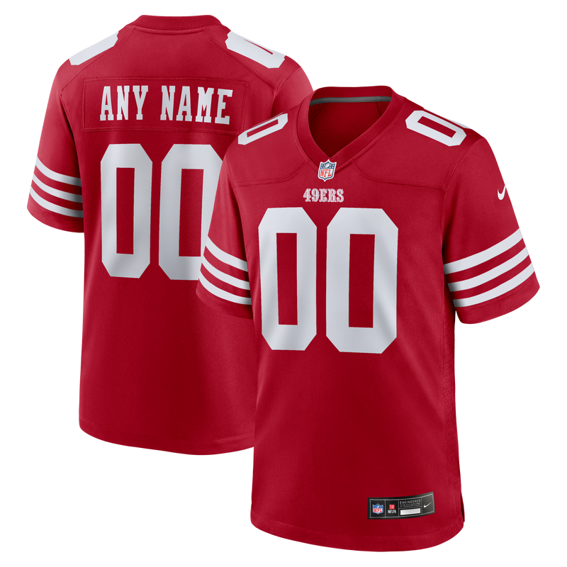 San Francisco 49ers Scarlet jersey – view 1