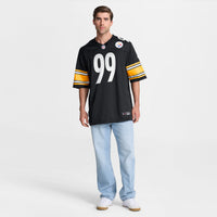Pittsburgh Steelers Derrick Harmon Black jersey – view 8