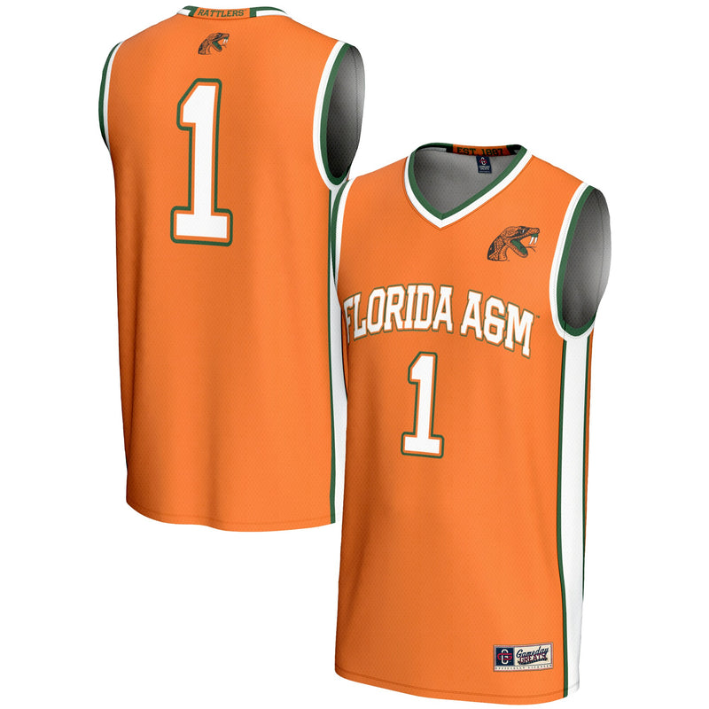 Florida A&M Rattlers Orange jersey – view 1