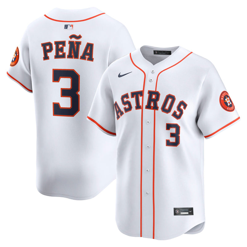 Houston Astros Jeremy Peña White jersey – view 1