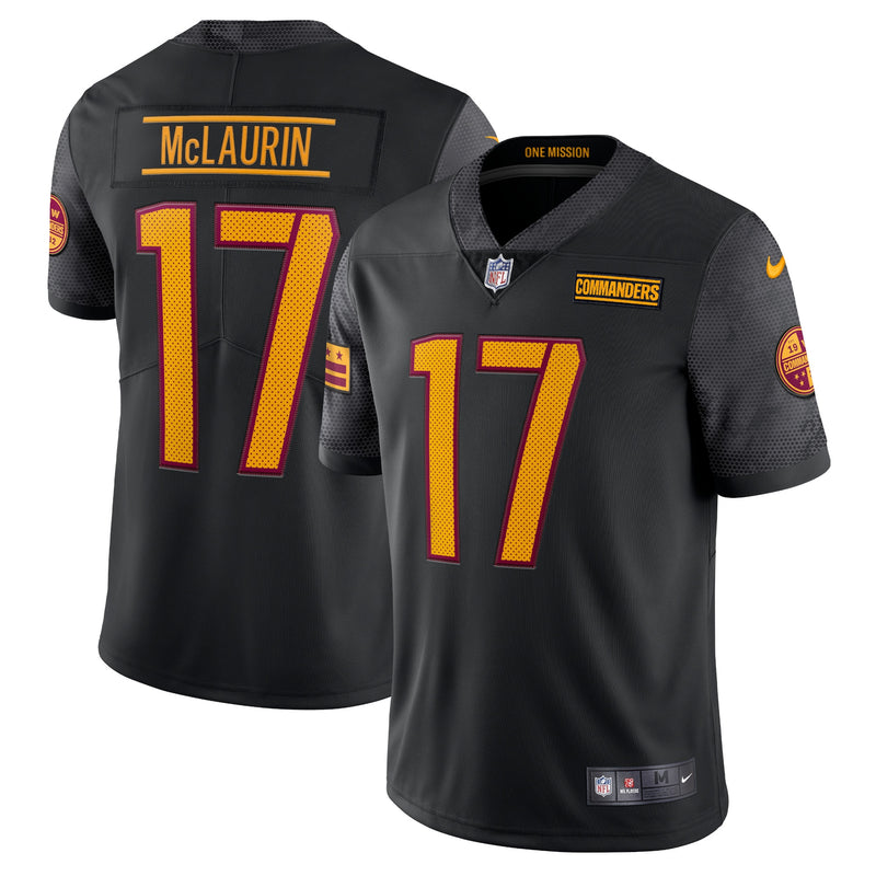 Washington Commanders Terry McLaurin Black jersey – view 1