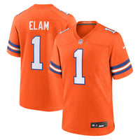 Denver Broncos Jason Elam Orange jersey – view 1