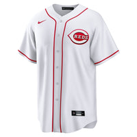 Cincinnati Reds Will Benson White jersey – view 3