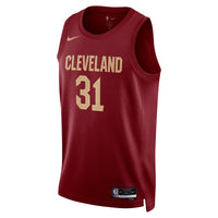 Cleveland Cavaliers Jarrett Allen - Maroon jersey – view 2