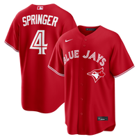 Toronto Blue Jays George Springer Red jersey – view 1