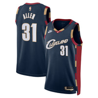 Cleveland Cavaliers Jarrett Allen - Navy jersey – view 2