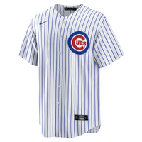 Chicago Cubs Michael Busch White jersey – view 3