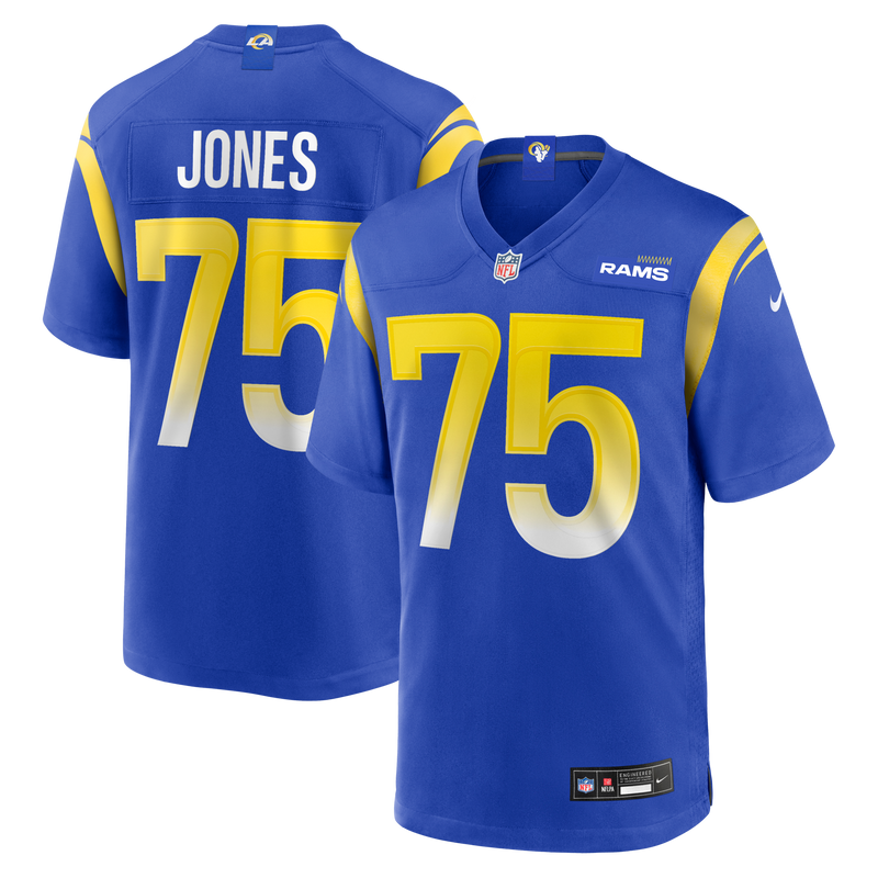 Los Angeles Rams Deacon Jones Royal jersey – view 1