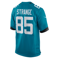 Jacksonville Jaguars Brenton Strange Teal jersey – view 3