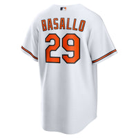 Baltimore Orioles Samuel Basallo White jersey – view 4