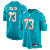 Miami Dolphins Austin Jackson Aqua jersey – view 1