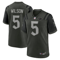 New York Jets Garrett Wilson Green jersey – view 2