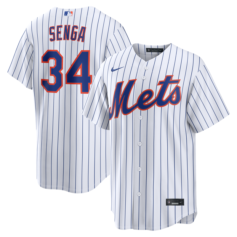 New York Mets Kodai Senga White jersey – view 1