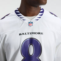 Baltimore Ravens Lamar Jackson White jersey – view 9