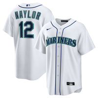 Seattle Mariners Josh Naylor White jersey – view 1