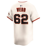 San Francisco Giants Logan Webb Cream jersey – view 4