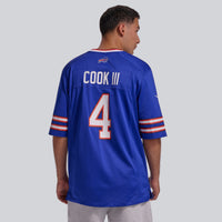 Buffalo Bills James Cook III Royal jersey – view 4