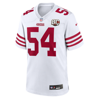 San Francisco 49ers Fred Warner White jersey – view 3