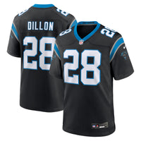 Carolina Panthers AJ Dillon Black jersey – view 1