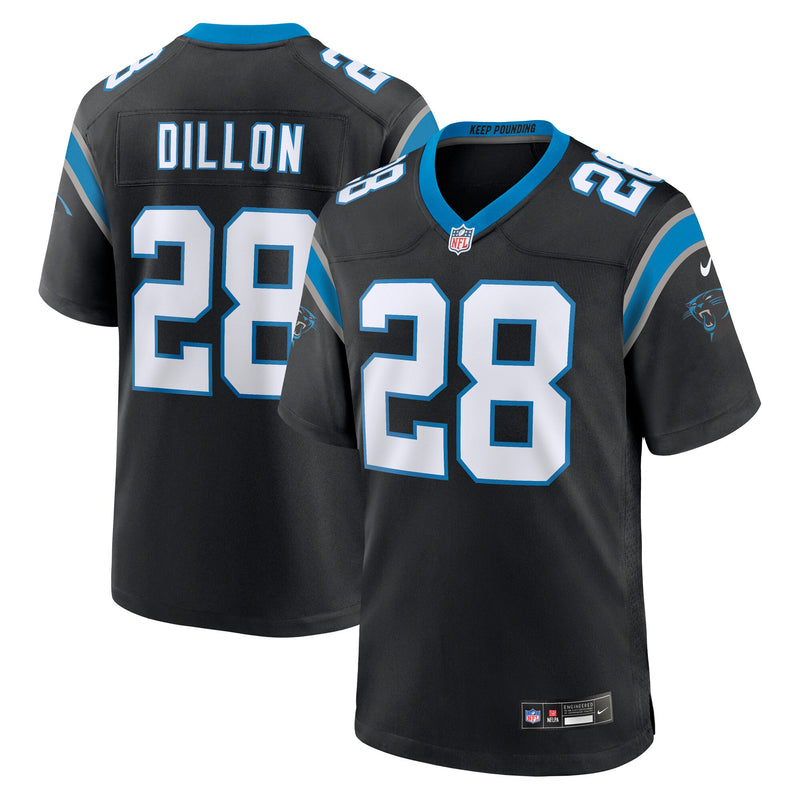 Carolina Panthers AJ Dillon Black jersey – view 1