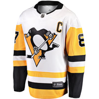 Pittsburgh Penguins Sidney Crosby White jersey – view 3