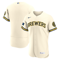 Milwaukee Brewers Cream jersey – view 1