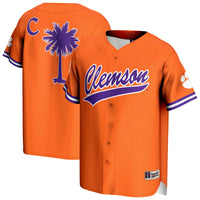 Clemson Tigers Lightweight Baseball Orange jersey – view 1